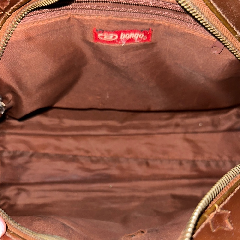 Nine & Co. Brown and White Shoulder Bags Elegant Design - Picture 11 of 11
